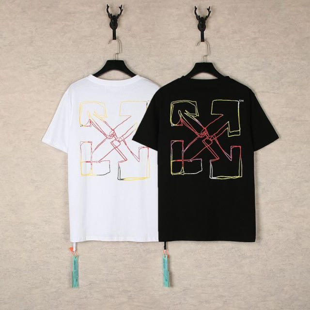 OW 25SS T-Shirt (Black/Red)