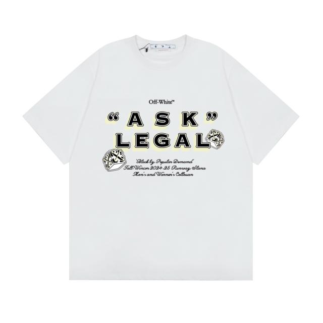 OW 25SS T-Shirt (Black/White)