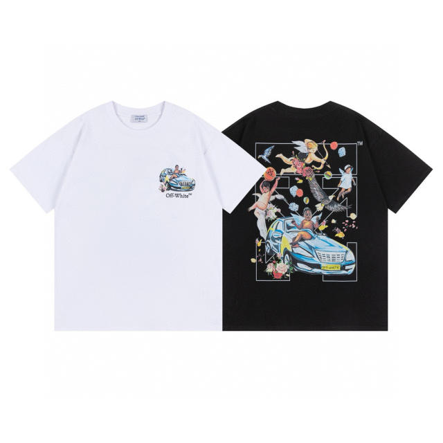 OW 25SS T-Shirt (Black/White)