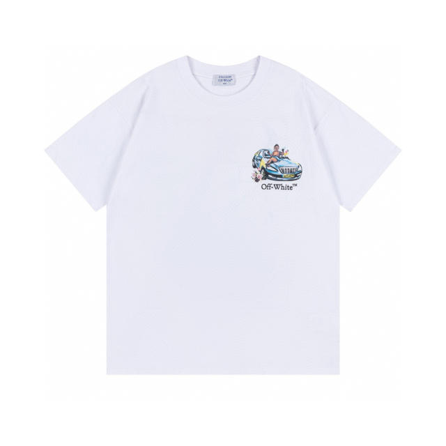 OW 25SS T-Shirt (Black/White)