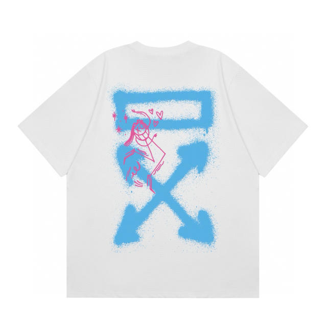 OW 25SS T-Shirt (Black/White)