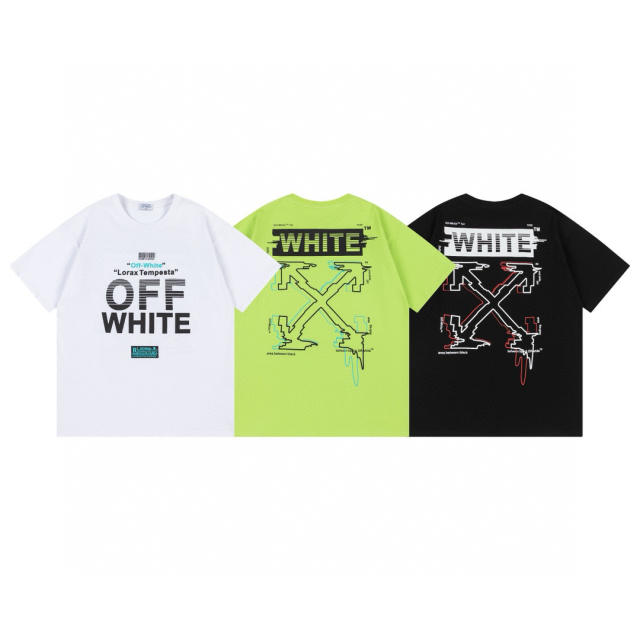 OW 25SS T-Shirt (Black/White)
