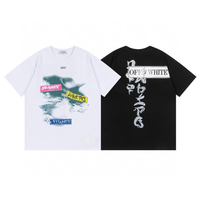 OW 25SS T-Shirt (Black/White)