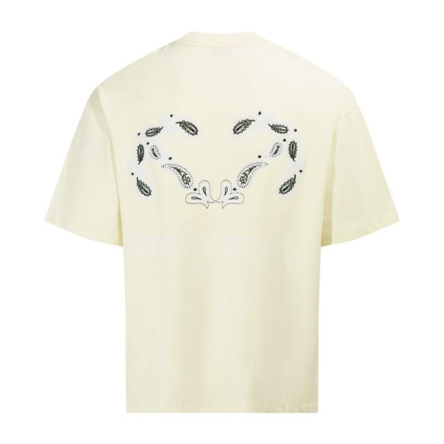 1:1 Top Quality OW SS19 Tee T-Shirt Black Beige