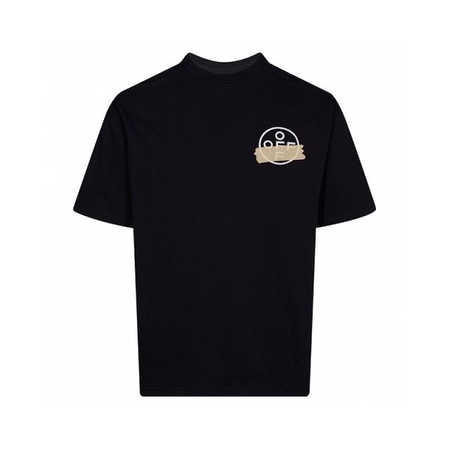 1:1 Top Quality OW Tape Arrows Over Tee T-Shirt