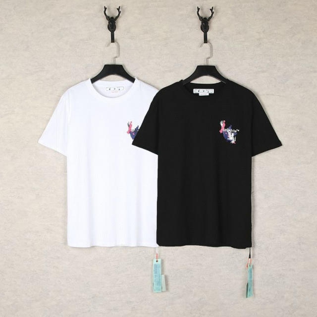 OW 25SS T-Shirt (Black/Red)