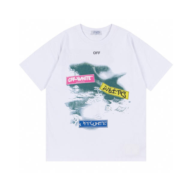 OW 25SS T-Shirt (Black/Red)
