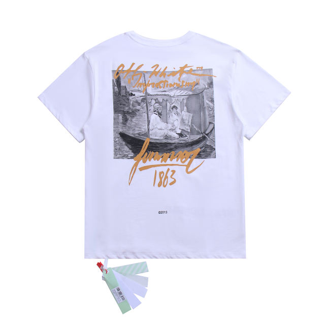 108_2135 Off-White T-shirt 2 Colors