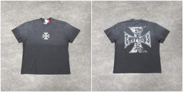 West Coast Choppers Washed Distressed T-Shirt