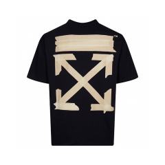 1:1 Top Quality OW Tape Arrows Over Tee T-Shirt