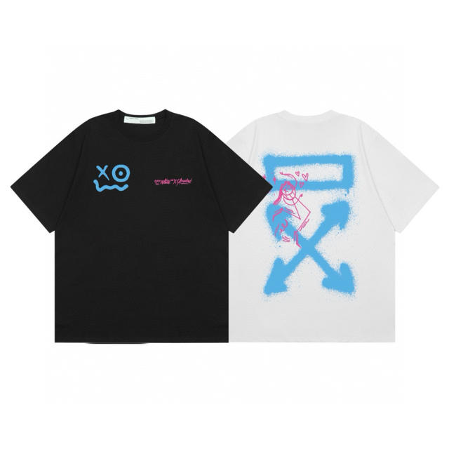 OW 25SS T-Shirt (Black/White)