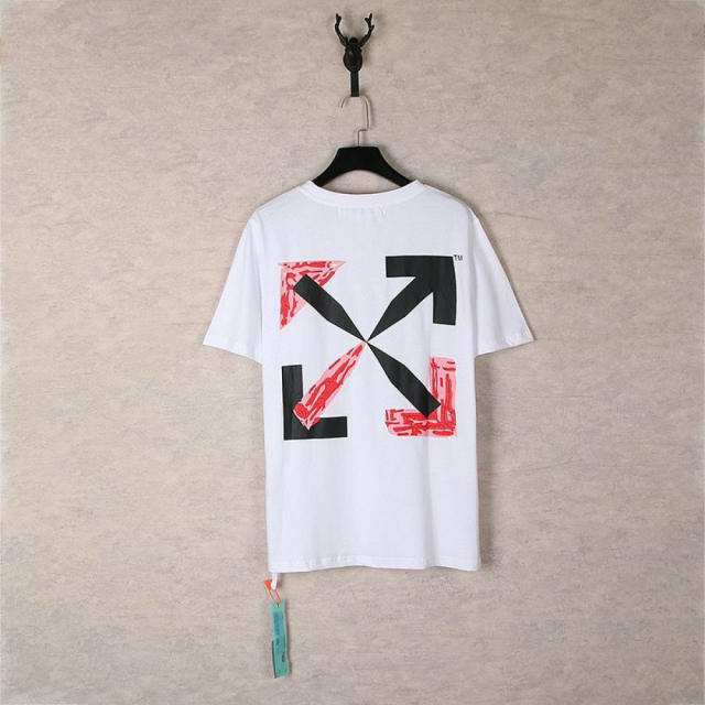 OW 25SS T-Shirt (Black/Red)