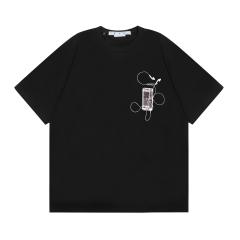 OW 25SS T-Shirt (Black/White)