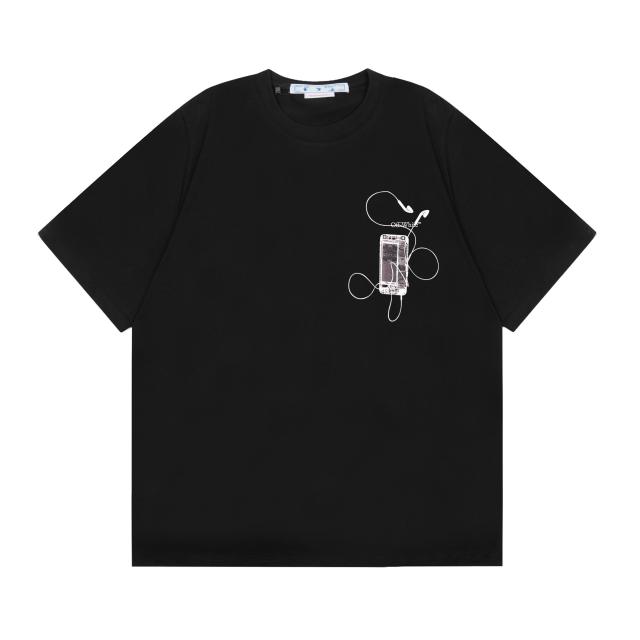OW 25SS T-Shirt (Black/White)