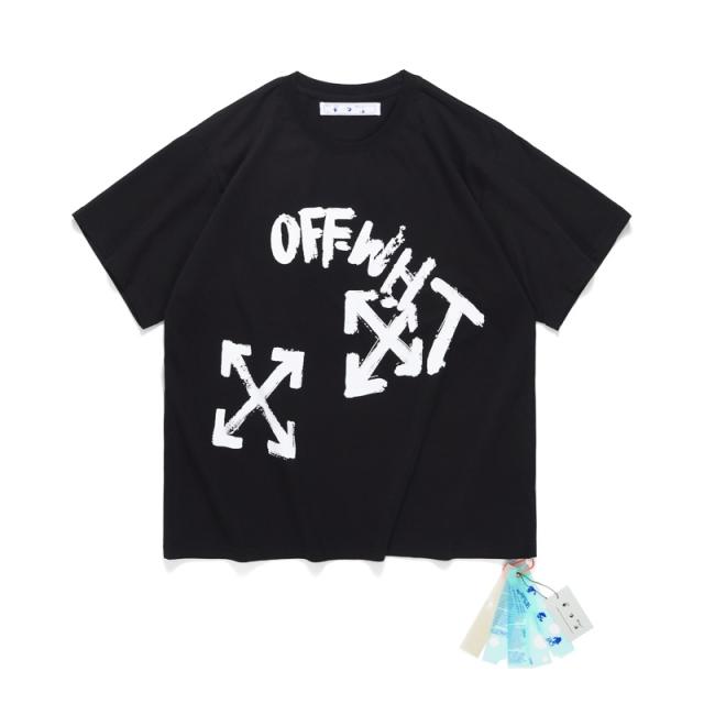 Off White OW Logo T-Shirt White Black
