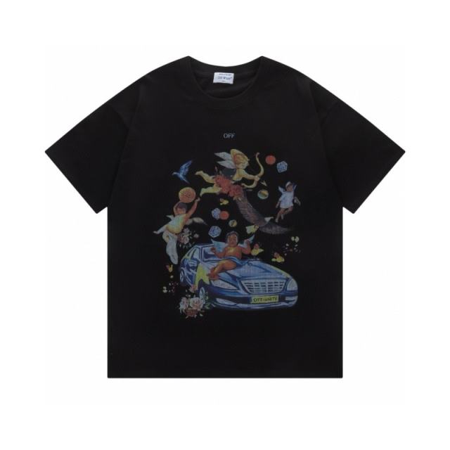 OW 25SS T-Shirt (Black/White)