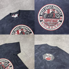 West Coast Choppers Washed Distressed T-Shirt