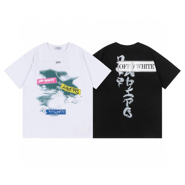 OW 25SS T-Shirt (Black/Red)