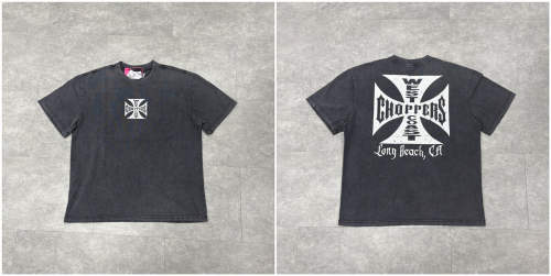 West Coast Choppers Washed Distressed T-Shirt