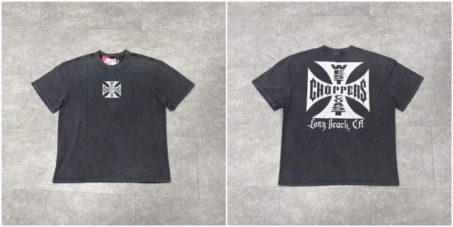West Coast Choppers Washed Distressed T-Shirt