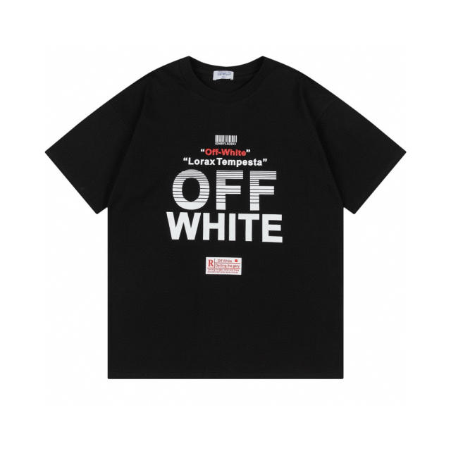 OW 25SS T-Shirt (Black/White)