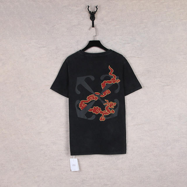 OW 25SS T-Shirt (Black/Red)