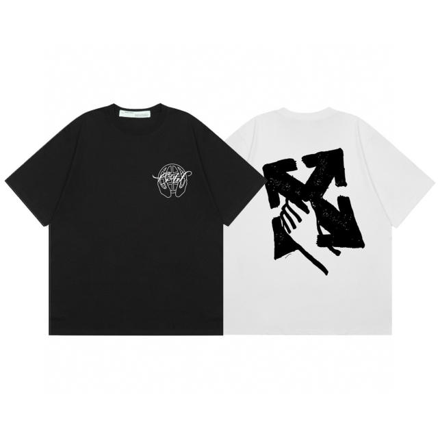 OW 25SS T-Shirt (Black/White)