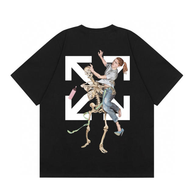 OW 25SS T-Shirt (Black/White)