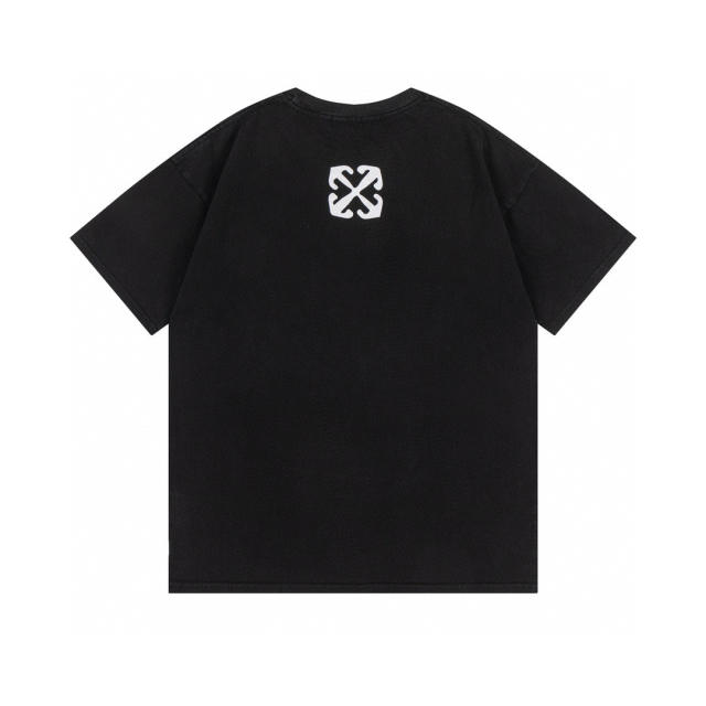 OW 25SS T-Shirt (Black/White)
