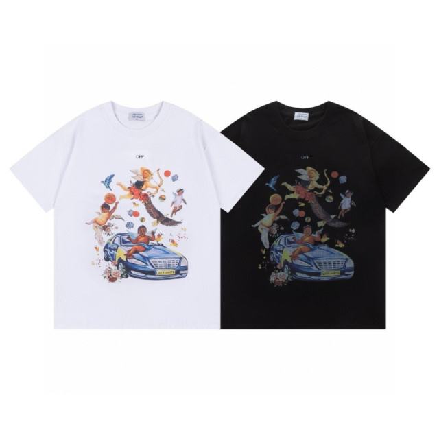 OW 25SS T-Shirt (Black/White)