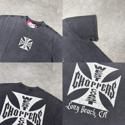 West Coast Choppers Washed Distressed T-Shirt