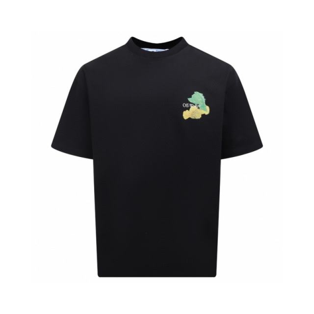 1:1 Top Quality Off White Off-white Brush Arrow T-Shirt Black White