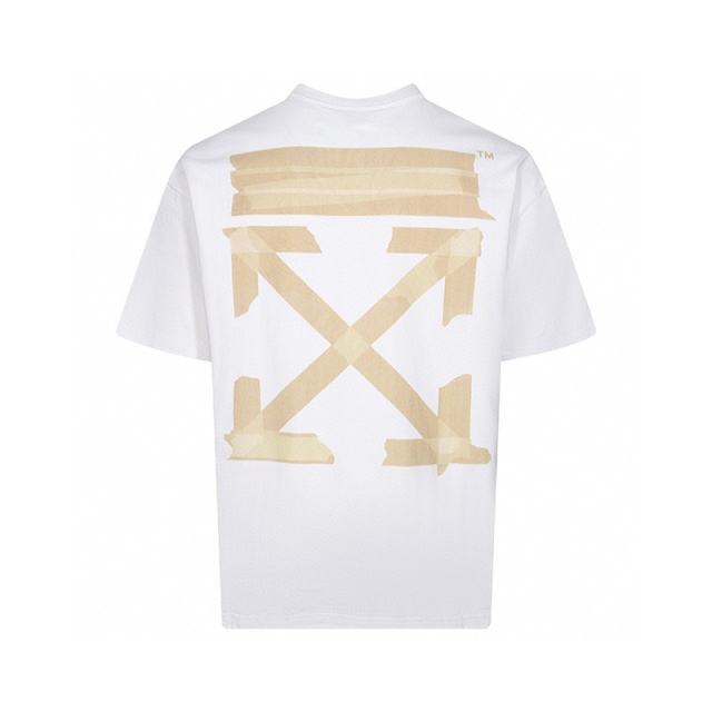 1:1 Top Quality OW Tape Arrows Over Tee T-Shirt