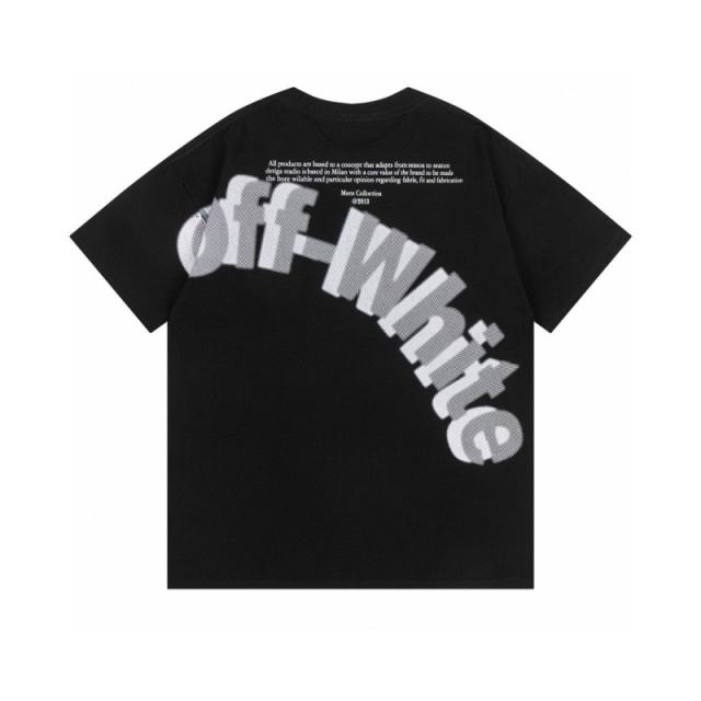 OW 25SS T-Shirt (Black/White)