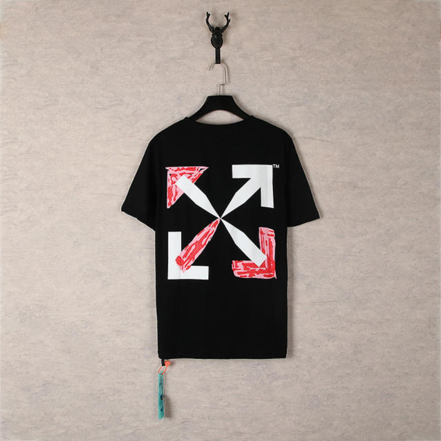 OW 25SS T-Shirt (Black/Red)