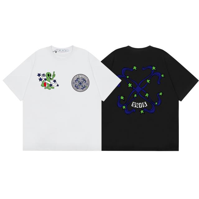 OW 25SS T-Shirt (Black/White)