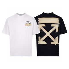 1:1 Top Quality OW Tape Arrows Over Tee T-Shirt