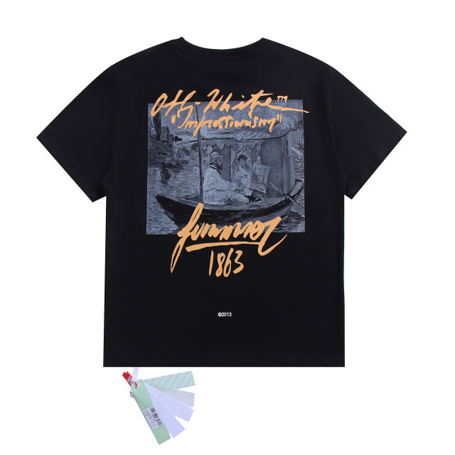 108_2135 Off-White T-shirt 2 Colors