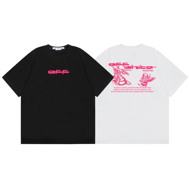 OW 25SS T-Shirt (Black/White)