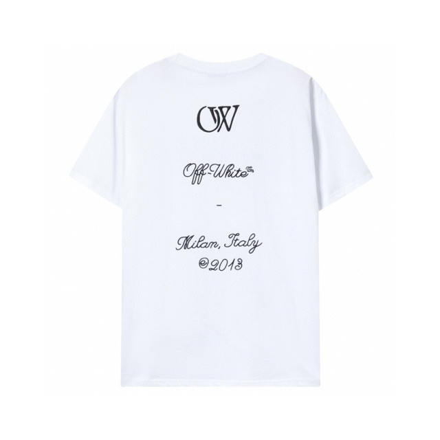 OW Shirt White Black