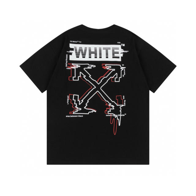 OW 25SS T-Shirt (Black/White)