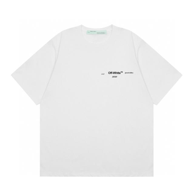 OW 25SS T-Shirt (Black/White)