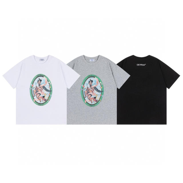 OW 25SS T-Shirt (Black/White)