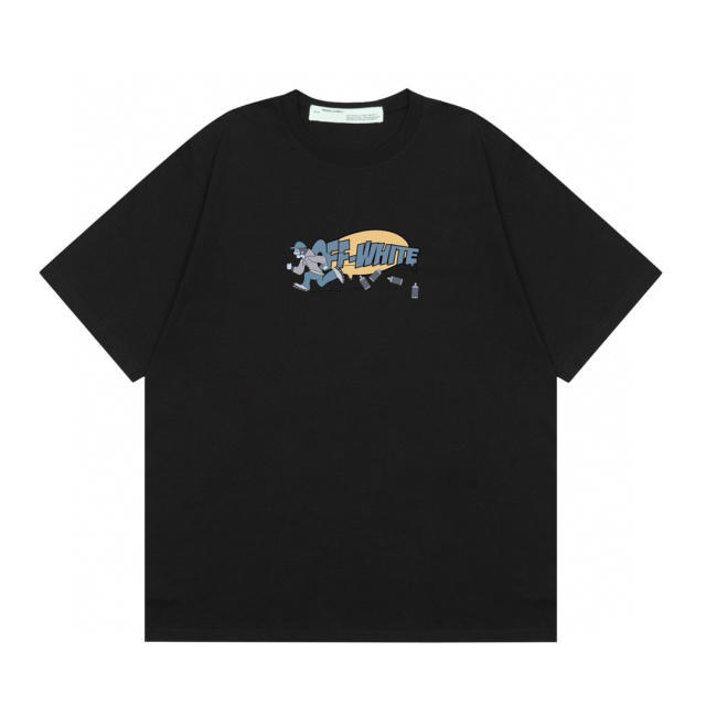 OW 25SS T-Shirt (Black/White)