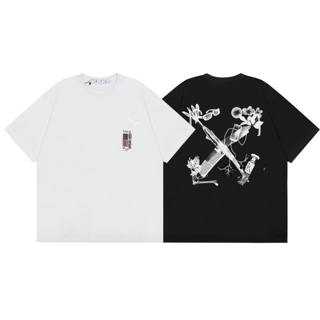 OW 25SS T-Shirt (Black/White)
