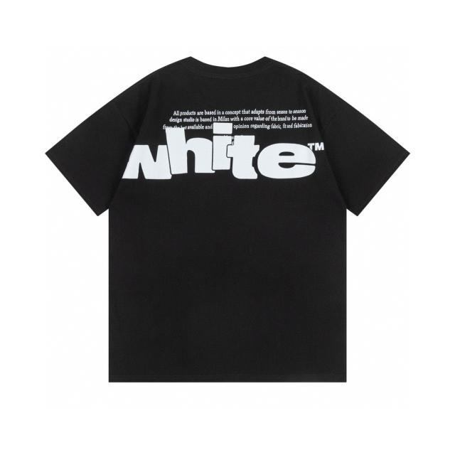 OW 25SS T-Shirt (Black/White)
