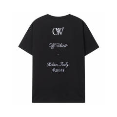 OW Shirt White Black