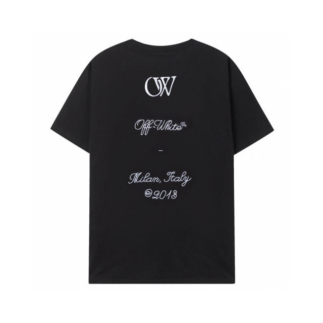 OW Shirt White Black