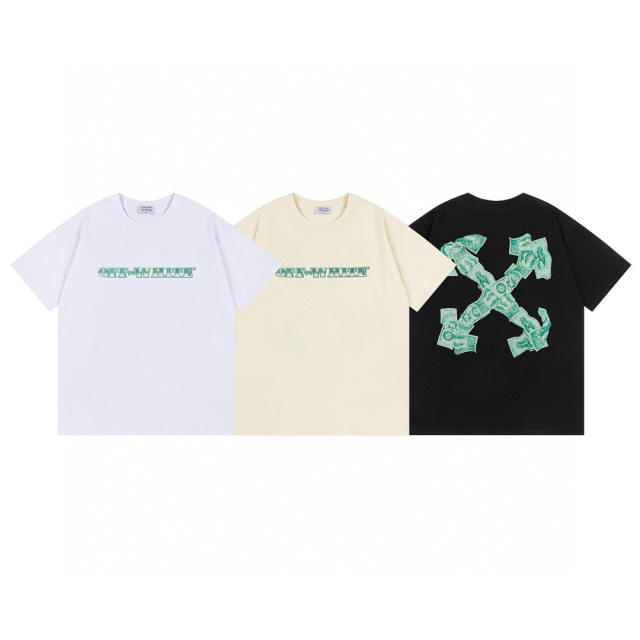 OW 25SS T-Shirt (Black/White)