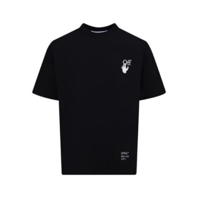 1:1 Top Quality OW Black Slim Caravaggio Arrows T-Shirt